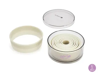 Box of  9 cutters made of polyamid - With your logo