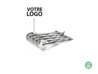 Expanding pastry cutter in stainless steel - With your logo