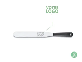 Flexible straight spatula - With your logo