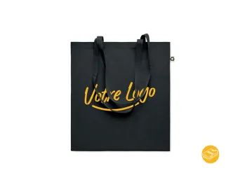 Recycled cotton tote bag - With your logo
