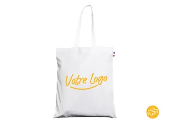 Organic cotton tote bag Made in France - With your logo