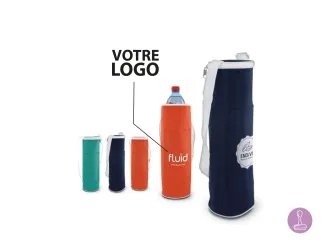 Insulated bottle bag - With your logo