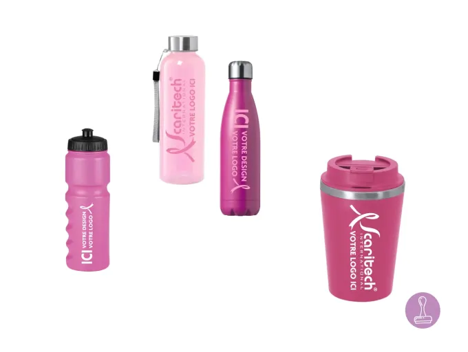 Gourdes Personnalisables Octobre Rose