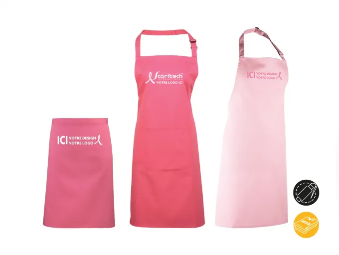 Tablier Personnalisable Octobre Rose